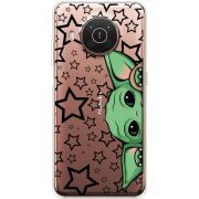 Прозрачный чехол BoxFace Nokia X10 Baby Yoda