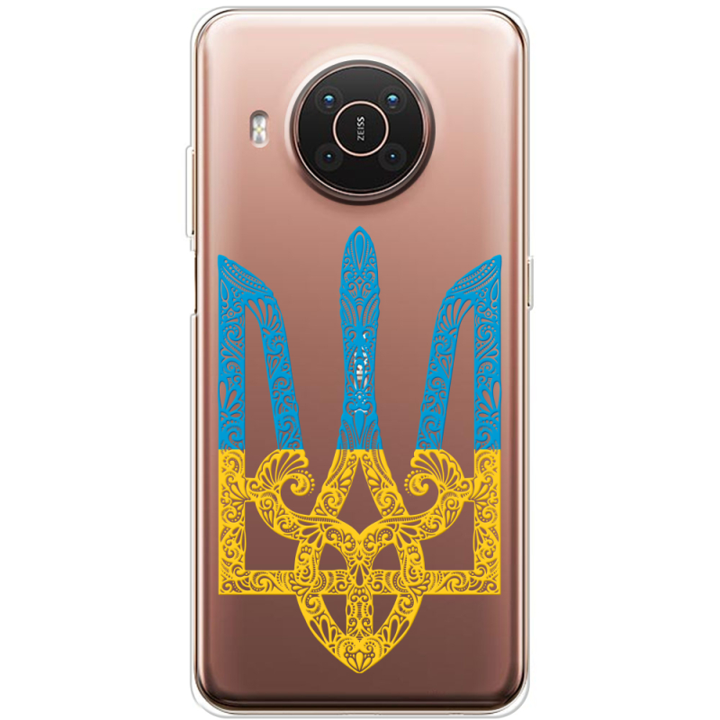 Прозрачный чехол BoxFace Nokia X10 Gold Trident