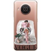 Прозрачный чехол BoxFace Nokia X10 VOGUE