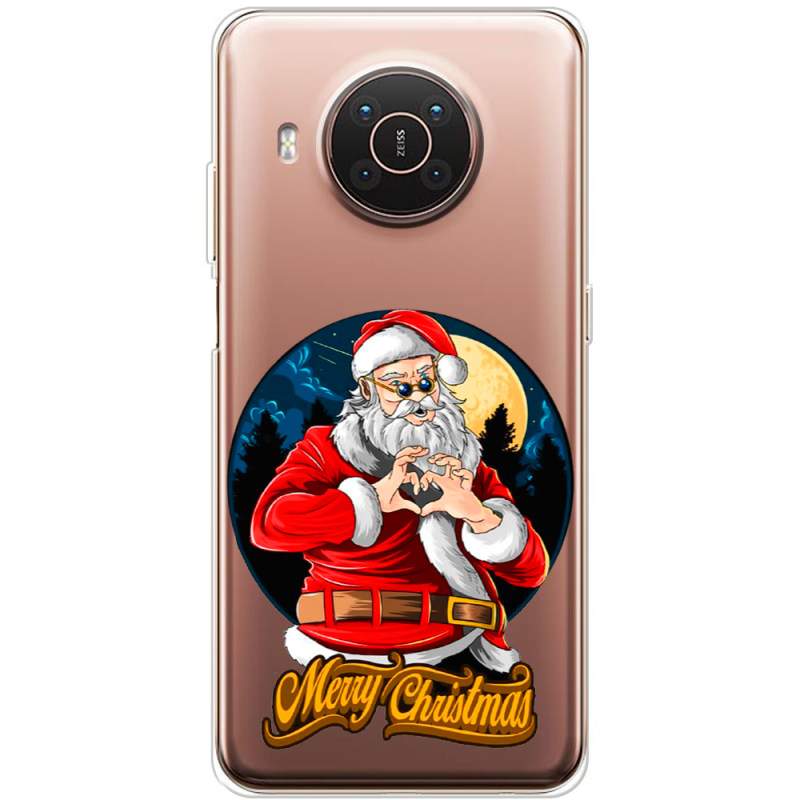 Прозрачный чехол BoxFace Nokia X10 Cool Santa