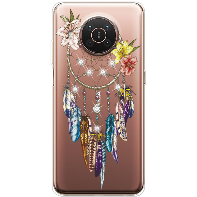 Чехол со стразами Nokia X10 Dreamcatcher