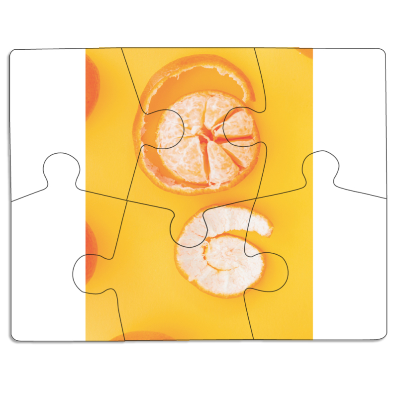Магнитные фотопазлы 85 на 65 Yellow Mandarins