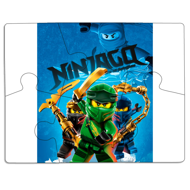 Магнитные фотопазлы 85 на 65 Lego Ninjago