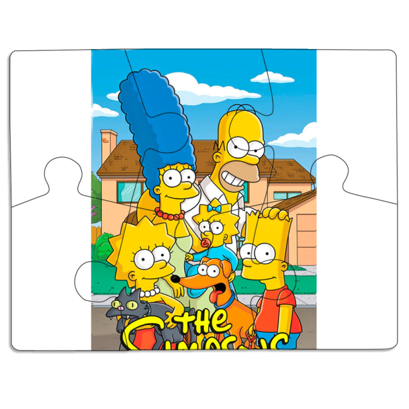 Магнитные фотопазлы 85 на 65 The Simpsons