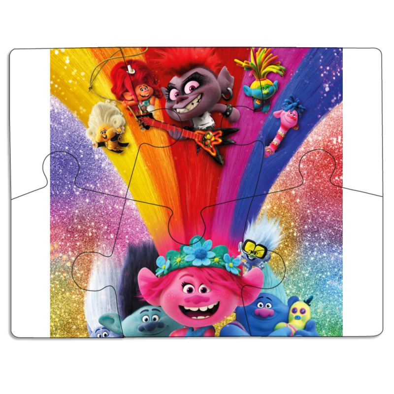 Магнитные фотопазлы 85 на 65 Trolls