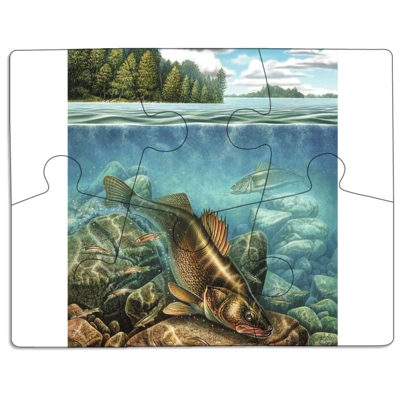 Магнитные фотопазлы 85 на 65 Freshwater Lakes