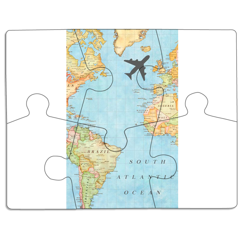 Магнитные фотопазлы 85 на 65 Карта