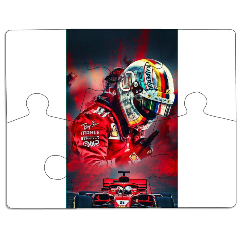 Магнитные фотопазлы 85 на 65 Racing Car