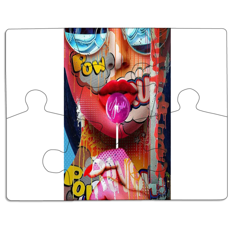 Магнитные фотопазлы 85 на 65 Colorful Girl