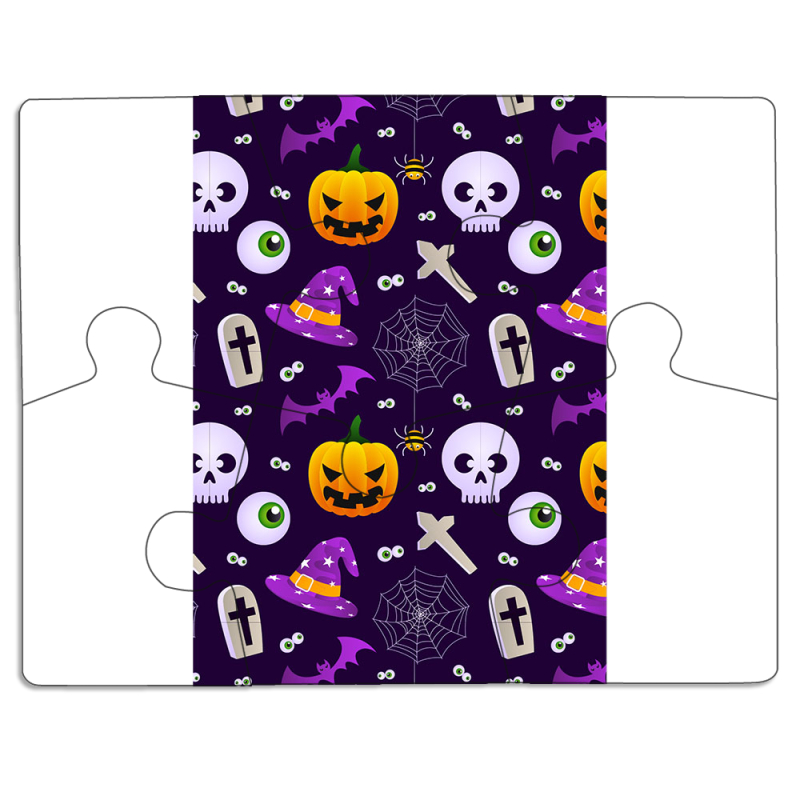 Магнитные фотопазлы 85 на 65 Halloween Purple Mood
