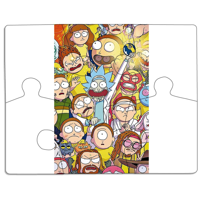 Магнитные фотопазлы 85 на 65 Rick and Morty