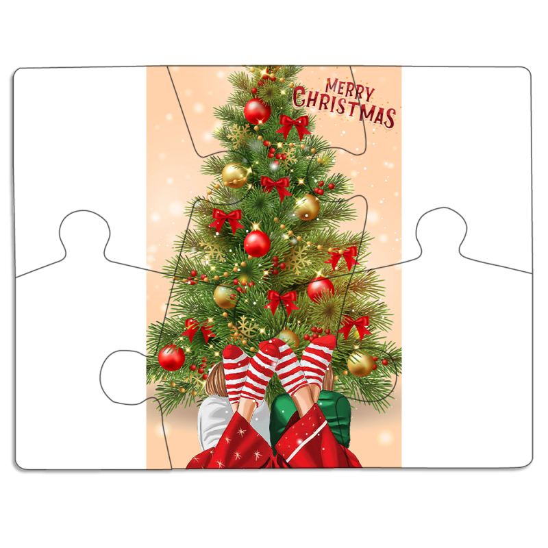 Магнитные фотопазлы 85 на 65 Наше Рождество