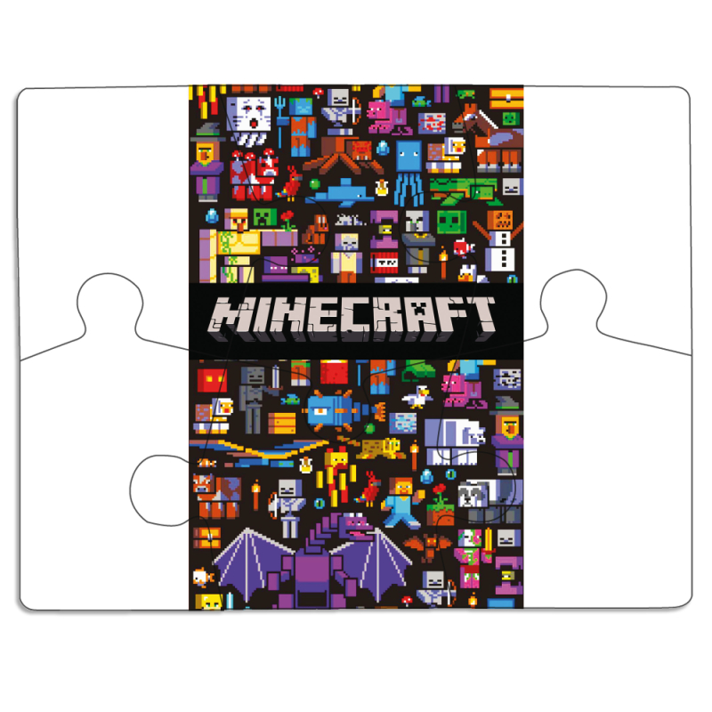 Магнитные фотопазлы 85 на 65 Minecraft Mobbery