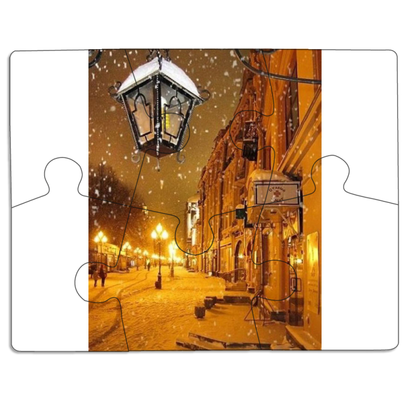 Магнитные фотопазлы 85 на 65 Night Street