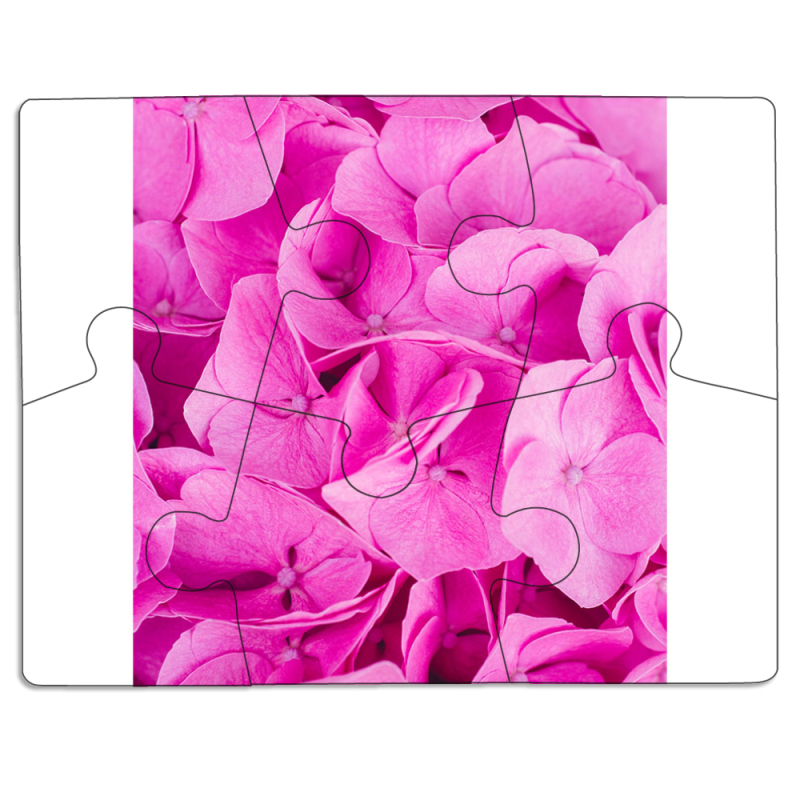 Магнитные фотопазлы 85 на 65 Pink Flowers