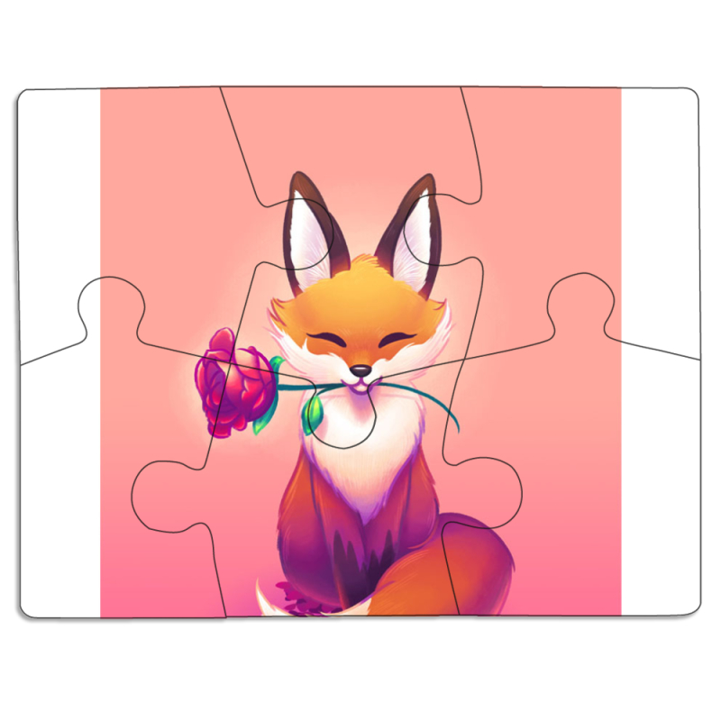 Магнитные фотопазлы 85 на 65 Cutie Fox