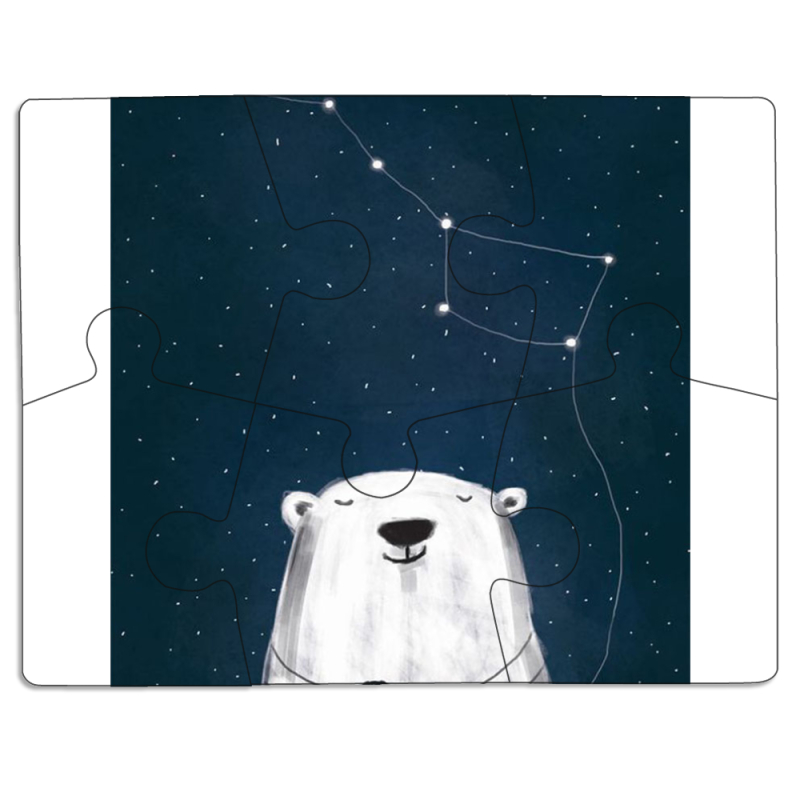 Магнитные фотопазлы 85 на 65 Ты мой космос