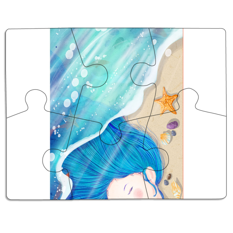 Магнитные фотопазлы 85 на 65 Sea Girl