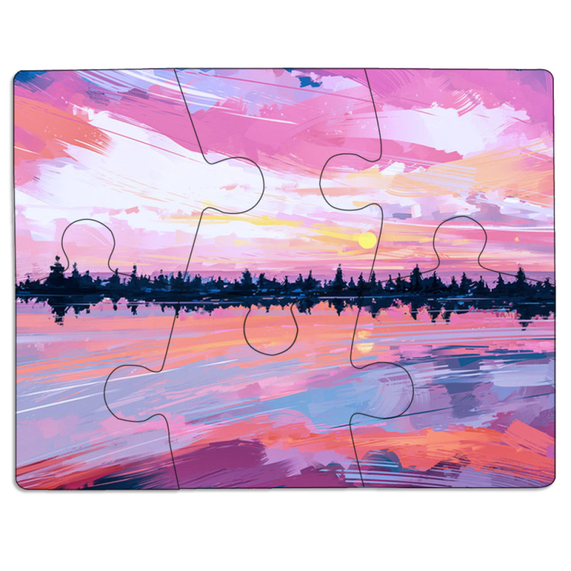 Магнитные фотопазлы 85 на 65 Sky Mirror