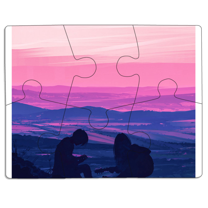 Магнитные фотопазлы 85 на 65 Top of the World