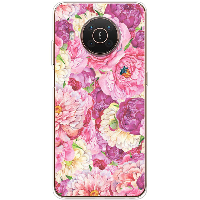 Чехол BoxFace Nokia X20 Pink Peonies