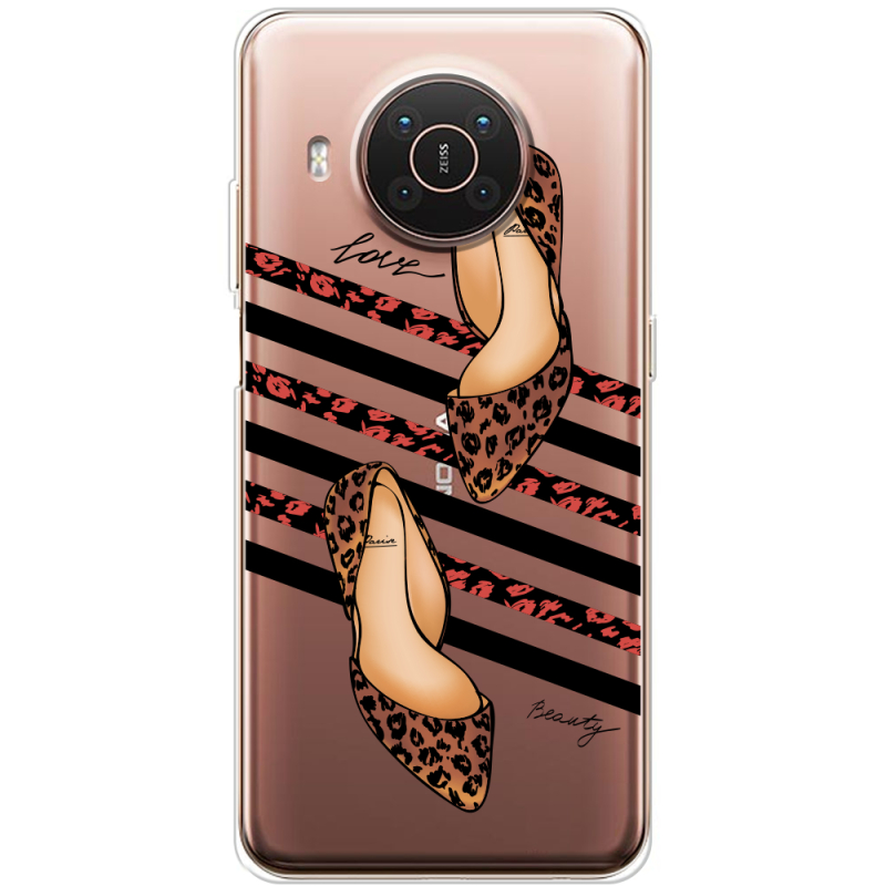 Прозрачный чехол BoxFace Nokia X20 Love Beauty