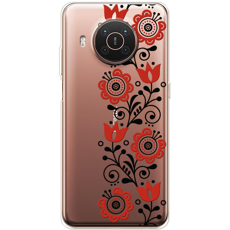 Прозрачный чехол BoxFace Nokia X20 Ethno Ornament