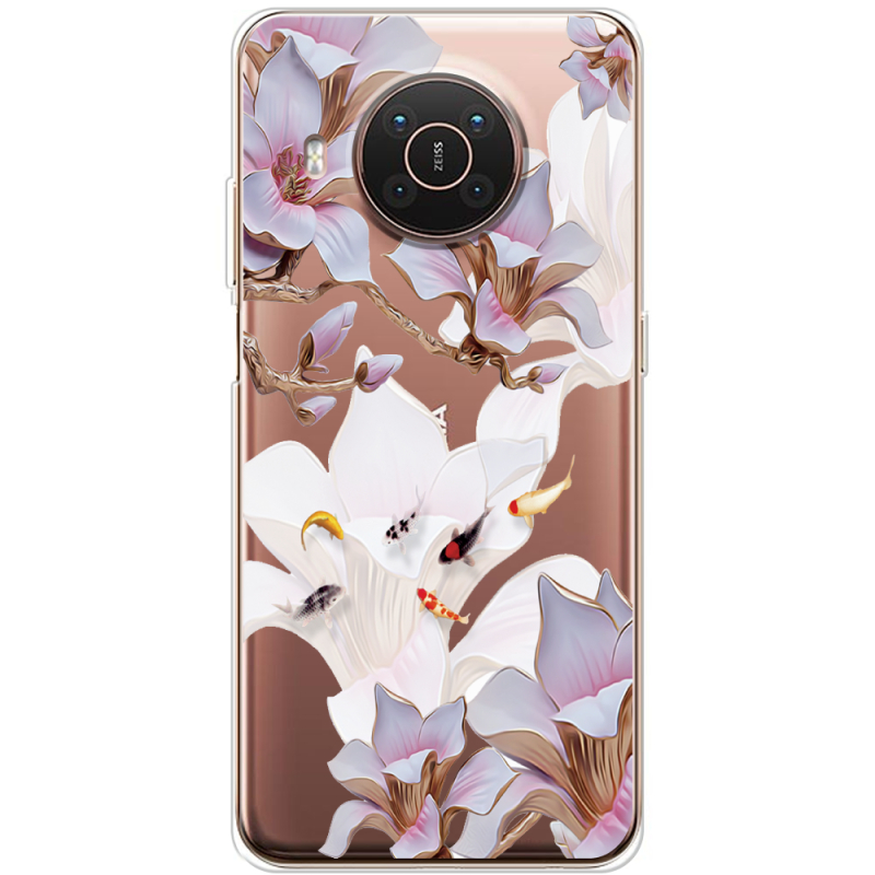 Прозрачный чехол BoxFace Nokia X20 Chinese Magnolia