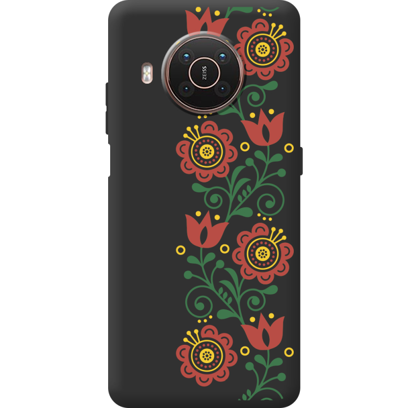 Черный чехол BoxFace Nokia X20 Ethno