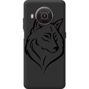 Черный чехол BoxFace Nokia X20 Wolf