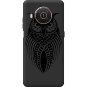 Черный чехол BoxFace Nokia X20 Owl