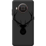 Черный чехол BoxFace Nokia X20 Deer