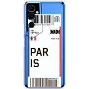 Прозрачный чехол BoxFace Tecno POVA Neo 2 Ticket Paris