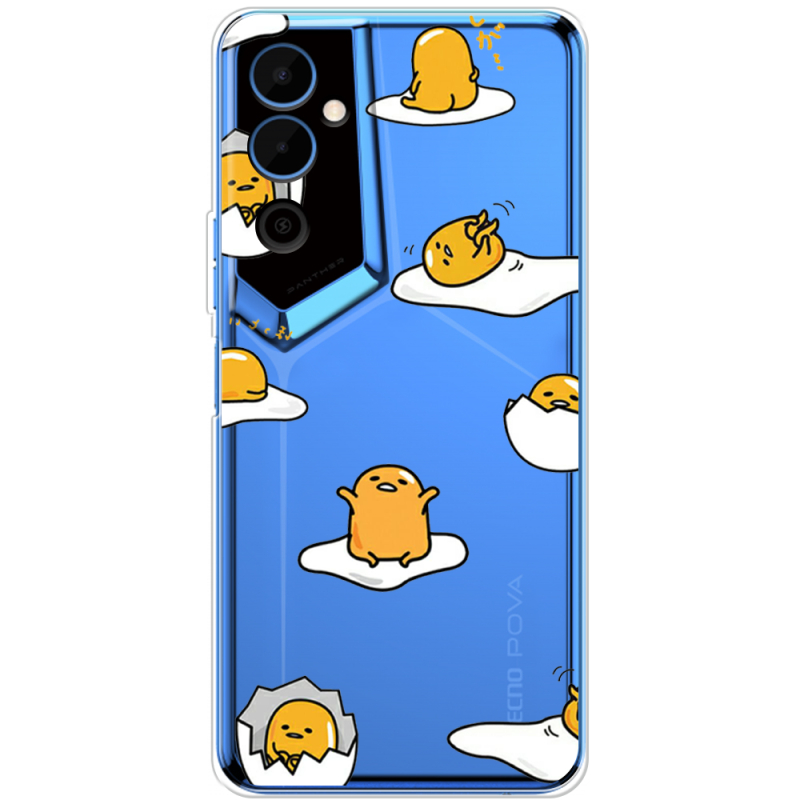 Прозрачный чехол BoxFace Tecno POVA Neo 2 Gudetama