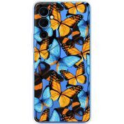 Прозрачный чехол BoxFace Tecno POVA Neo 2 Butterfly Morpho