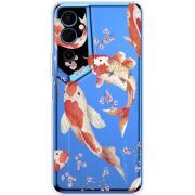 Прозрачный чехол BoxFace Tecno POVA Neo 2 Japanese Koi Fish