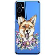 Прозрачный чехол BoxFace Tecno POVA Neo 2 Winking Fox