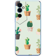 Чехол BoxFace Tecno POVA Neo 2 L-green Cacti