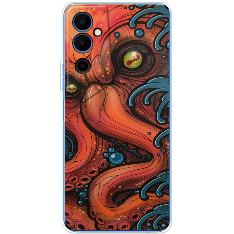 Чехол BoxFace Tecno POVA Neo 2 Octopus