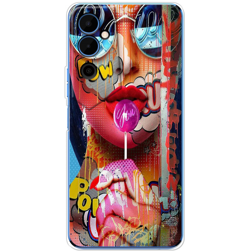 Чехол BoxFace Tecno POVA Neo 2 Colorful Girl