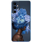 Чехол BoxFace Tecno POVA Neo 2 Exquisite Blue Flowers