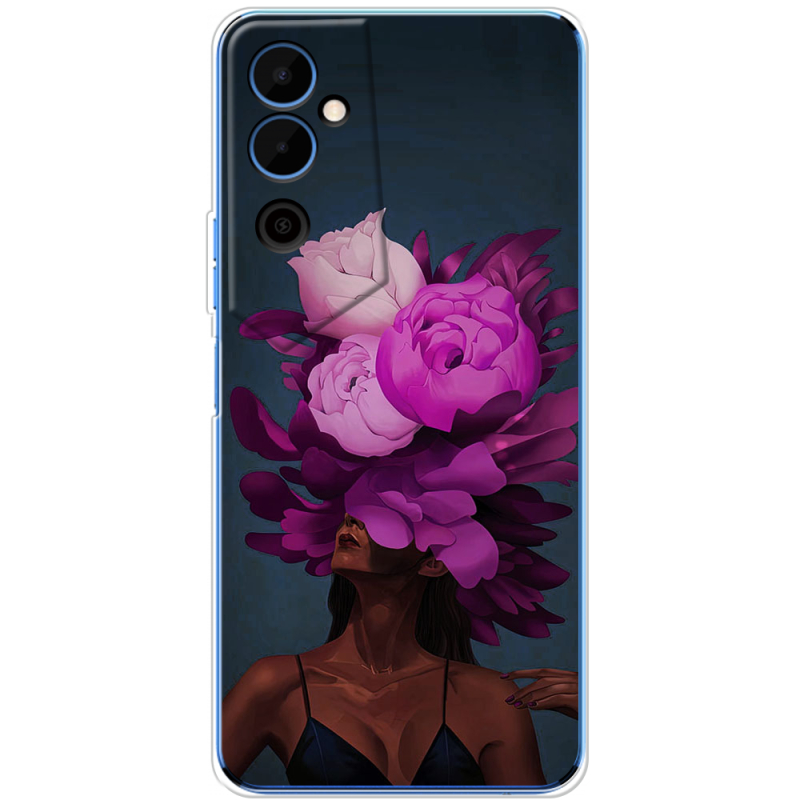 Чехол BoxFace Tecno POVA Neo 2 Exquisite Purple Flowers