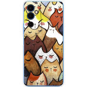 Чехол BoxFace Tecno POVA Neo 2 Sleepy Cats