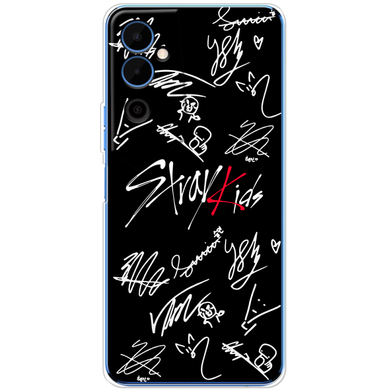 Чехол BoxFace Tecno POVA Neo 2 Stray Kids автограф