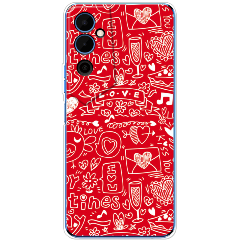 Чехол BoxFace Tecno POVA Neo 2 Happy Valentines