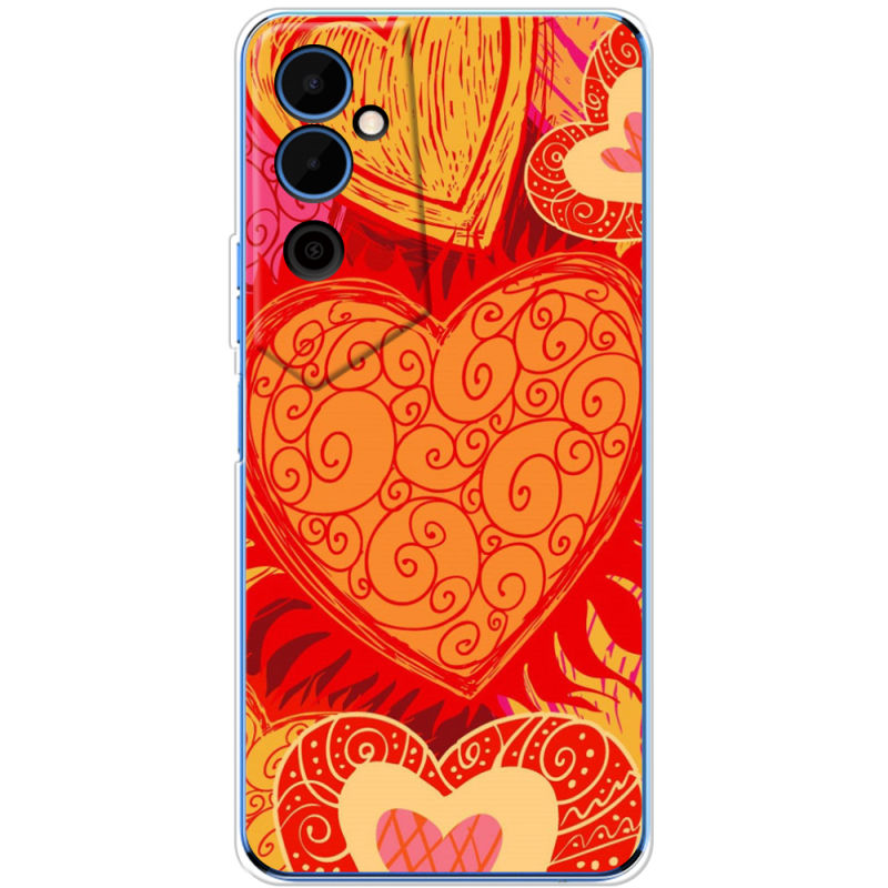 Чехол BoxFace Tecno POVA Neo 2 Warm Hearts