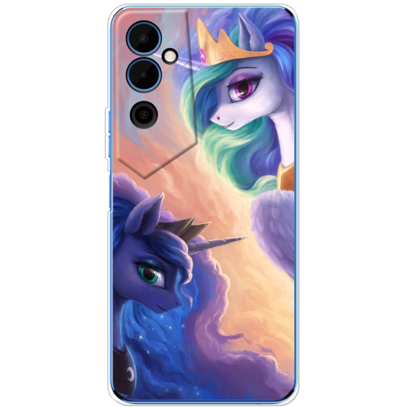 Чехол BoxFace Tecno POVA Neo 2 My Little Pony Rarity  Princess Luna