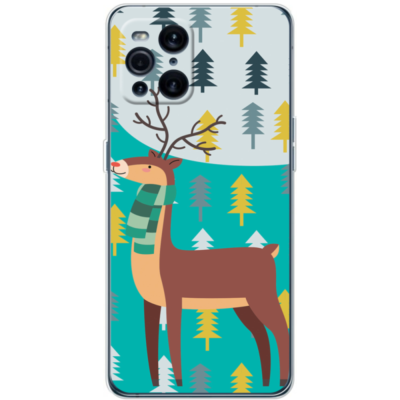 Чехол BoxFace OPPO Find X3 Pro Foresty Deer