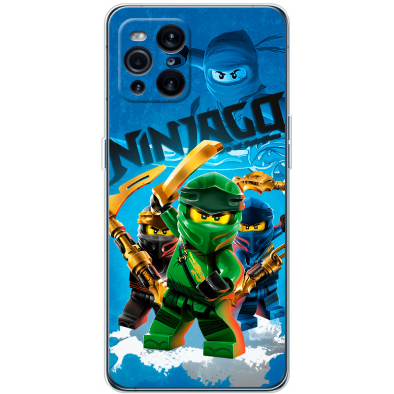 Чехол BoxFace OPPO Find X3 Pro Lego Ninjago