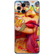 Чехол BoxFace OPPO Find X3 Pro Yellow Girl Pop Art